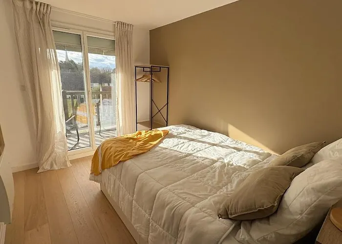 Le Panorama, Confortable - Acces Direct A La Lägenhet *